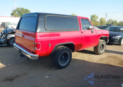 1978 Chevrolet Blazer from USA, damaged, VIN 0000CKL188F139506